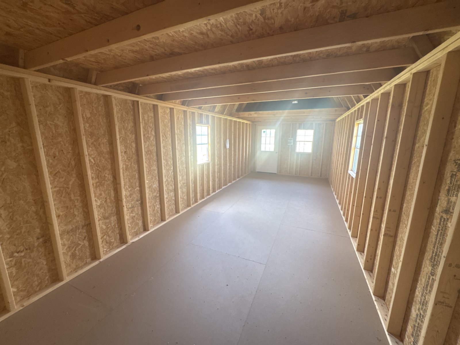 Lofted Barn Cabin 12x32 photo 2